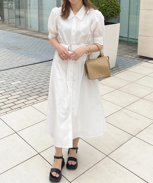 ベルト付きアソートシャツワンピース Zozotown限定アイテム ワンピース Apres Jour アプレジュール のファッション通販 Zozotown