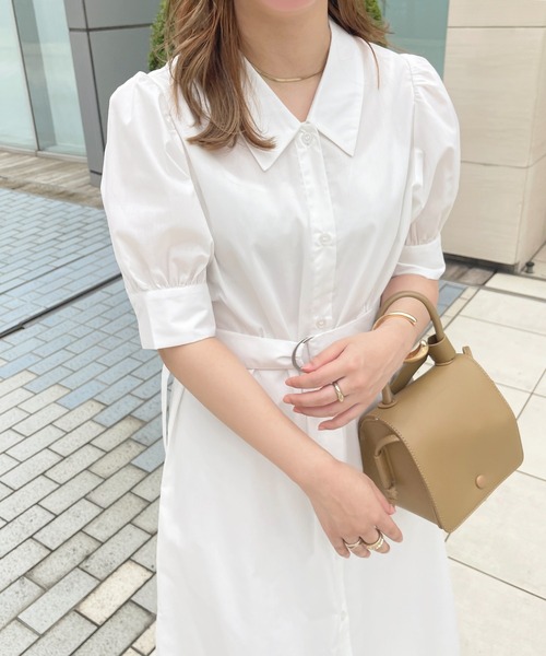 セール】ベルト付きアソートシャツワンピース【ZOZOTOWN限定アイテム