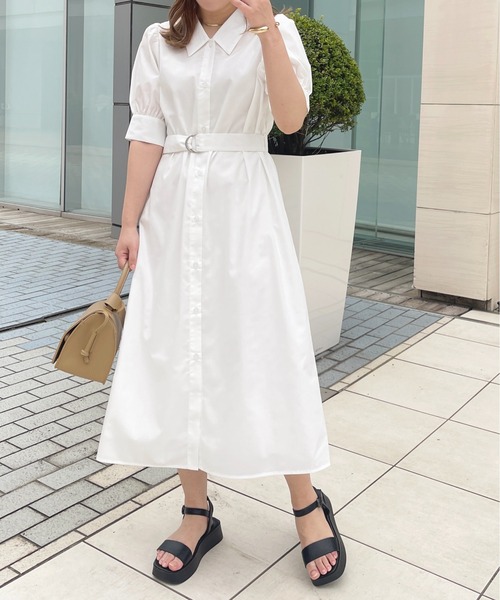 セール】ベルト付きアソートシャツワンピース【ZOZOTOWN限定アイテム