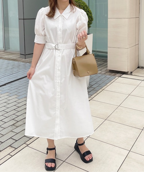 セール】ベルト付きアソートシャツワンピース【ZOZOTOWN限定アイテム