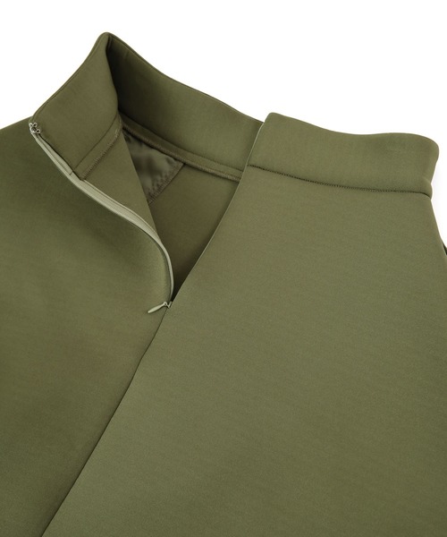 UR'S(ユアーズ)の「ダンボールフレアマキシスカート(スカート・レディース・ホワイト/ブラック/カーキ・TM/S/M/L)」の9枚目の写真