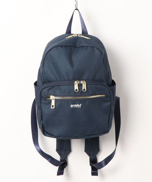 and it_（アンドイット）の「anello グリッター ミニリュック（バックパック/リュック・レディース・ライトグレー/ピンクベージュ/ネイビー/ブラック/オレンジ系その他/ブルー系その他/アイボリー・FREE）」の4枚目の写真