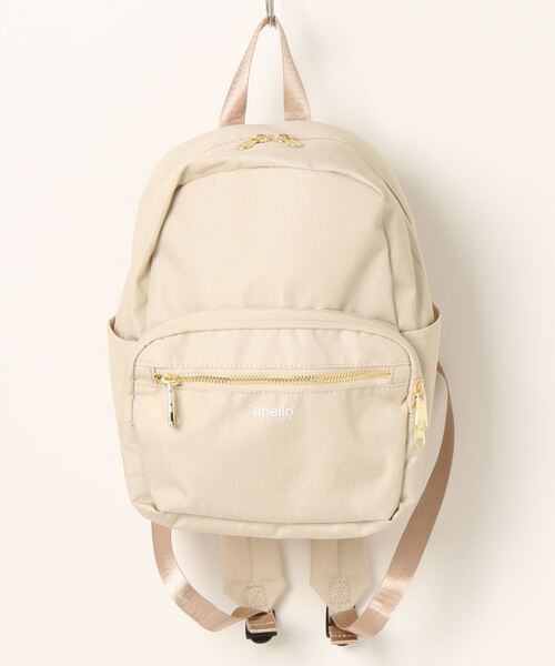 and it_（アンドイット）の「anello グリッター ミニリュック（バックパック/リュック・レディース・ライトグレー/ピンクベージュ/ネイビー/ブラック/オレンジ系その他/ブルー系その他/アイボリー・FREE）」の2枚目の写真