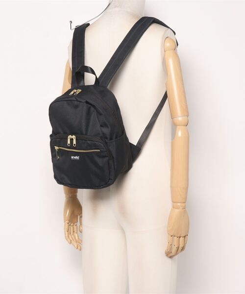 and it_（アンドイット）の「anello グリッター ミニリュック（バックパック/リュック・レディース・ライトグレー/ピンクベージュ/ネイビー/ブラック/オレンジ系その他/ブルー系その他/アイボリー・FREE）」の14枚目の写真