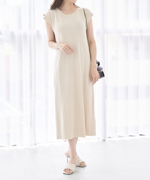 Lamoa バックデザイン サマーニットワンピース ワンピース Lamoa ラモア のファッション通販 Zozotown