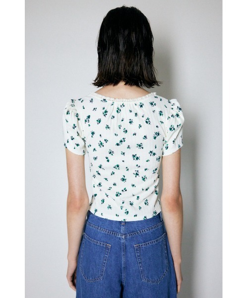 ずっと気になってた MOUSSY（マウジー）の「TINY FLOWER COMPACT Tシャツ（Tシャツ トップス