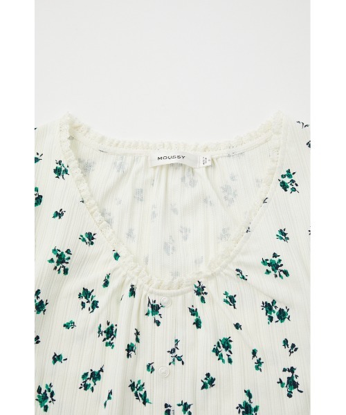 MOUSSY（マウジー）の「TINY FLOWER COMPACT Tシャツ（Tシャツ