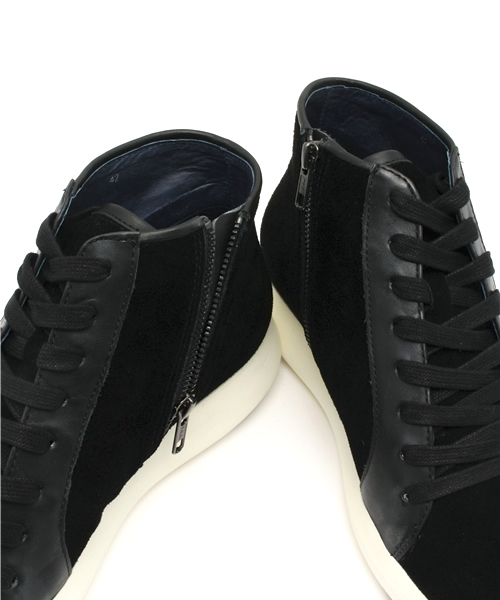 UNITED NUDE（ユナイテッドヌード）の「UNITED NUDE ハイカットスニーカー（スニーカー・メンズ・ネイビー/ブラック・41/43/40/42）」の6枚目の写真