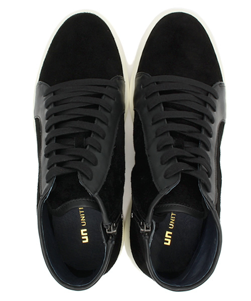 UNITED NUDE（ユナイテッドヌード）の「UNITED NUDE ハイカットスニーカー（スニーカー・メンズ・ネイビー/ブラック・41/43/40/42）」の3枚目の写真
