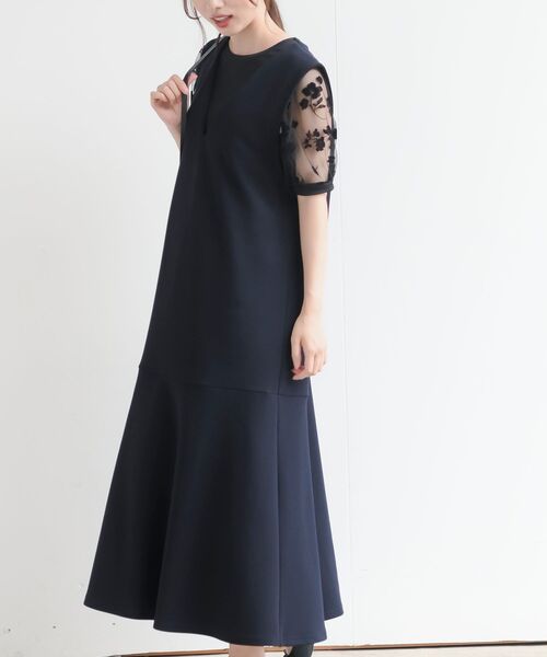 rps（アールピーエス）の「カルゼマーメイドジャンスカート（ジャンパースカート・レディース・チャコールグレー/ブラック/モカ/ダークネイビー・フリー）」の4枚目の写真