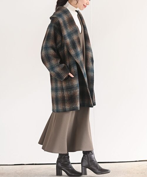 rps（アールピーエス）の「カルゼマーメイドジャンスカート（ジャンパースカート・レディース・チャコールグレー/ブラック/モカ/ダークネイビー・フリー）」の17枚目の写真