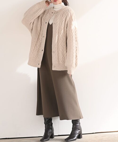 rps（アールピーエス）の「カルゼマーメイドジャンスカート（ジャンパースカート・レディース・チャコールグレー/ブラック/モカ/ダークネイビー・フリー）」の21枚目の写真