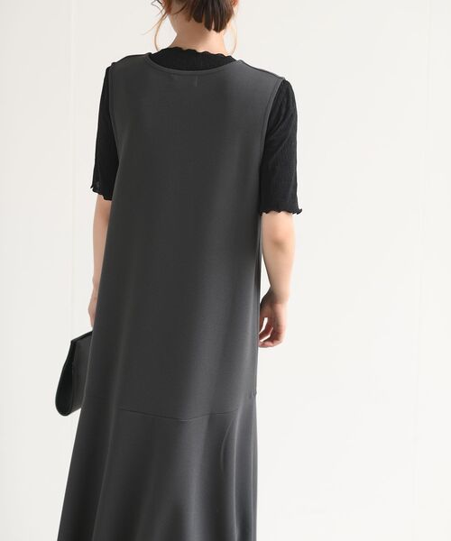 rps（アールピーエス）の「カルゼマーメイドジャンスカート（ジャンパースカート・レディース・チャコールグレー/ブラック/モカ/ダークネイビー・フリー）」の22枚目の写真