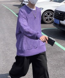 MGV | メッシュルーズニット(ニット/セーター)