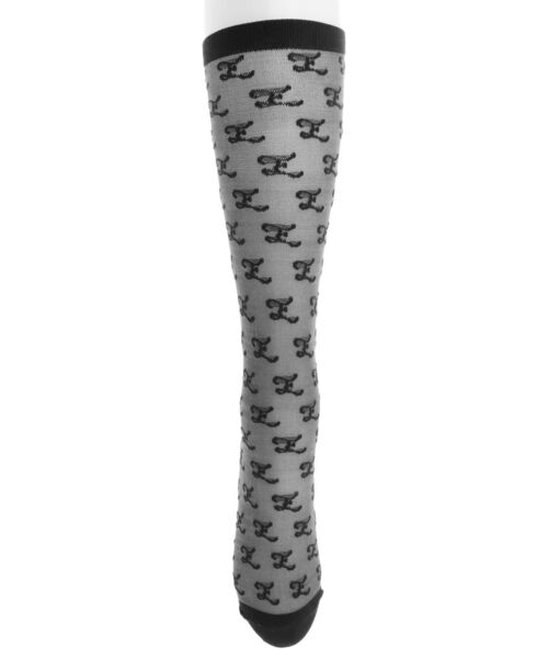 EMODA（エモダ）の「モノグラムシースルーソックス（ソックス/靴下・レディース・ブラック・FREE）」の22枚目の写真