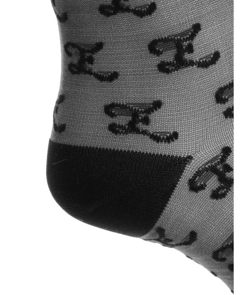 EMODA（エモダ）の「モノグラムシースルーソックス（ソックス/靴下・レディース・ブラック・FREE）」の17枚目の写真