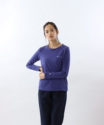【Champion/チャンピオン】レディース スポーツ ロングスリーブTシャツ