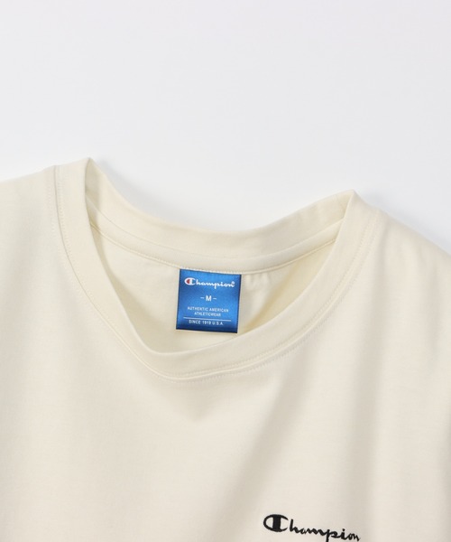 Champion(チャンピオン)の「【Champion/チャンピオン】レディース スポーツ ロングスリーブTシャツ(Tシャツ/カットソー・レディース・オフホワイト/オリーブ系/ブラック/パープル/グレー・MEDIUM/LARGE)」の8枚目の写真