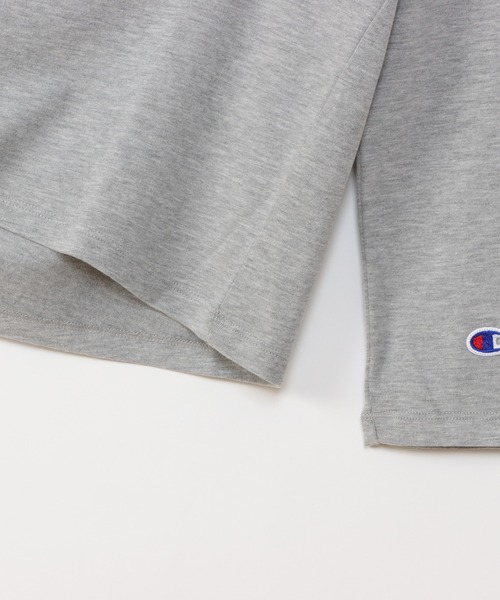 Champion(チャンピオン)の「【Champion/チャンピオン】レディース スポーツ ロングスリーブTシャツ(Tシャツ/カットソー・レディース・オフホワイト/オリーブ系/ブラック/パープル/グレー・MEDIUM/LARGE)」の12枚目の写真
