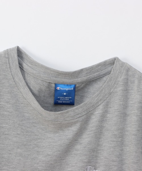 Champion(チャンピオン)の「【Champion/チャンピオン】レディース スポーツ ロングスリーブTシャツ(Tシャツ/カットソー・レディース・オフホワイト/オリーブ系/ブラック/パープル/グレー・MEDIUM/LARGE)」の14枚目の写真