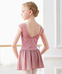 DAY CLOSET（デイ クローゼット）の「キッズ バックVネックシフォンレオタード（その他アンダーウェア/インナー）」