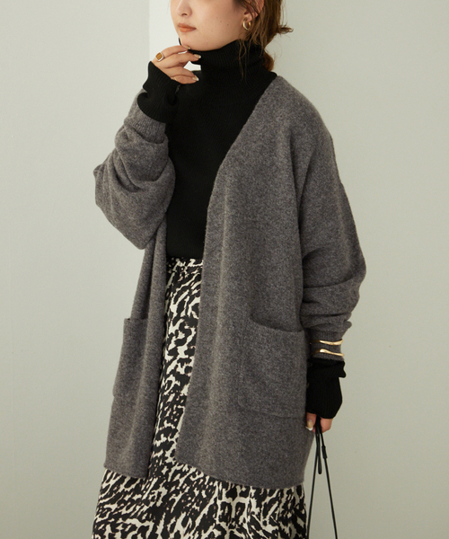SLOBE IENA（スローブイエナ）の「CASHWELLニットカーデ（カーディガン 