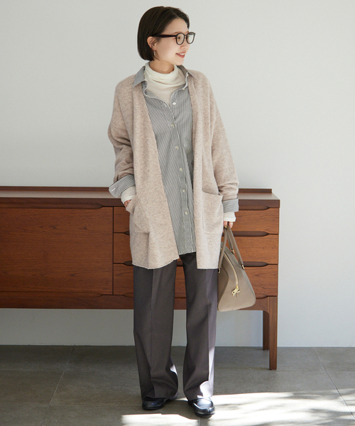 SLOBE IENA（スローブイエナ）の「CASHWELLニットカーデ（カーディガン 