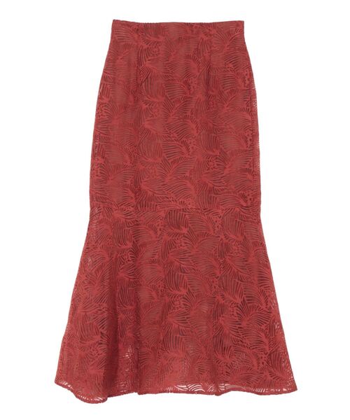 LAGUNAMOON(ラグナムーン)の「オパールリーフスカート(スカート・レディース・ネイビー/ボルドー・MEDIUM/SMALL)」の12枚目の写真