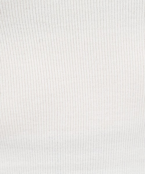 ROYAL PARTY（ロイヤルパーティー）の「ウォッシャブルオープンネックニットトップス（ニット/セーター・レディース・オフホワイト/ピンク/マルチ/ベージュ/ブラック・FREE）」の14枚目の写真