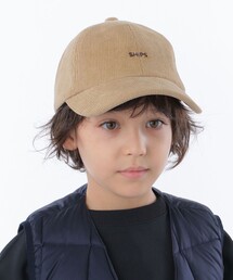SHIPS（シップス）の「SHIPS KIDS:コーデュロイ ワンポイント ロゴ キャップ（キャップ・キッズ）」