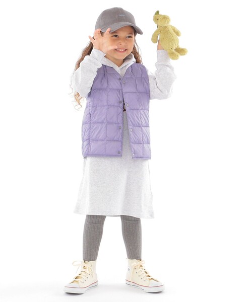 SHIPS（シップス）の「SHIPS KIDS:コーデュロイ ワンポイント ロゴ キャップ（キャップ・キッズ・ベージュ/ライトグレー/その他1・ONE SIZE）」の5枚目の写真