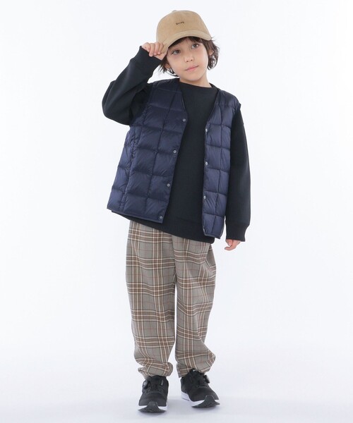 SHIPS（シップス）の「SHIPS KIDS:コーデュロイ ワンポイント ロゴ キャップ（キャップ・キッズ・ベージュ/ライトグレー/その他1・ONE SIZE）」の15枚目の写真