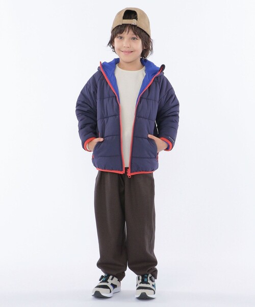 SHIPS（シップス）の「SHIPS KIDS:コーデュロイ ワンポイント ロゴ キャップ（キャップ・キッズ・ベージュ/ライトグレー/その他1・ONE SIZE）」の16枚目の写真