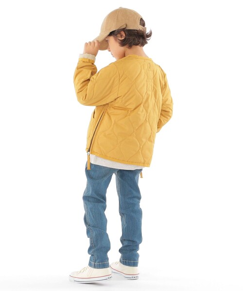 SHIPS（シップス）の「SHIPS KIDS:コーデュロイ ワンポイント ロゴ キャップ（キャップ・キッズ・ベージュ/ライトグレー/その他1・ONE SIZE）」の18枚目の写真