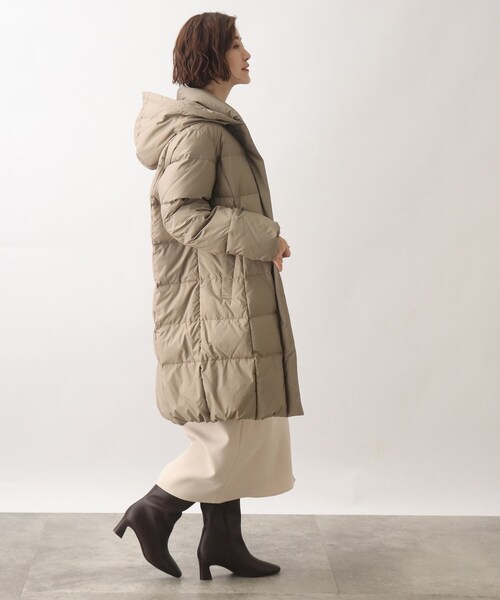 grove（グローブ）の「◆シンプルで綺麗なロングダウン【ALLIED】（ダウンジャケット/コート・レディース・ブラック/オフホワイト/ブラウン系その他・02/03/04/01/05）」の16枚目の写真