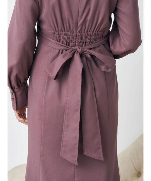 earth music&ecology（アースミュージックアンドエコロジー）の「クロスリボンワンピース（ワンピース・レディース・チェック/ピンク系その他2・M/S）」の16枚目の写真