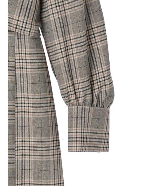 earth music&ecology（アースミュージックアンドエコロジー）の「クロスリボンワンピース（ワンピース・レディース・チェック/ピンク系その他2・M/S）」の21枚目の写真