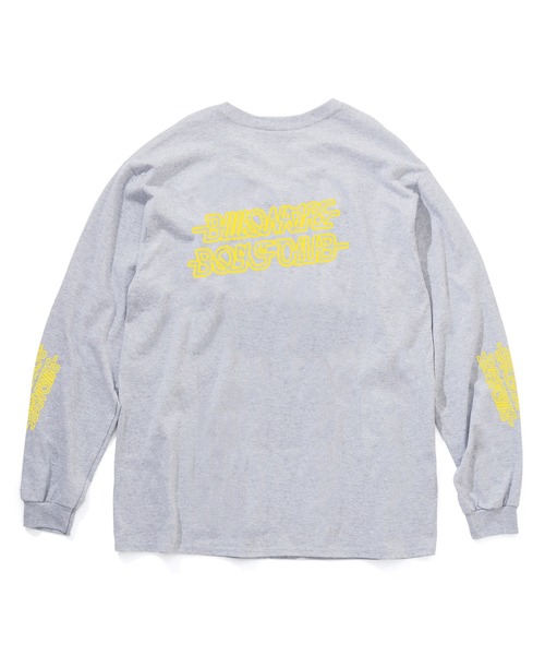 BILLIONAIRE BOYS CLUB（ビリオネア・ボーイズ・クラブ）の「COTTON L/S T-SHIRT HELMET LOGO（Tシャツ/カットソー・メンズ・ホワイト/ブラック/グレー・MEDIUM/LARGE/X-LARGE）」の3枚目の写真