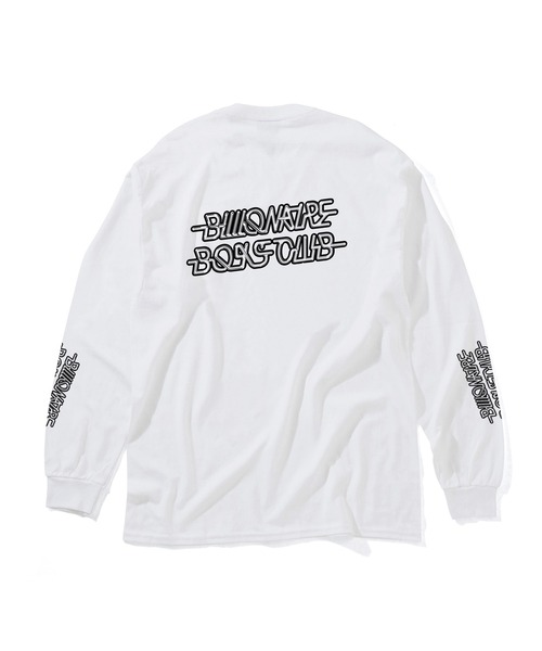 COTTON L/S T-SHIRT HELMET LOGO(Tシャツ/カットソー)|BILLIONAIRE 在庫処分価格 BILLIONAIREBOYSCLUB ニットベスト ビリオネアボーイズクラブ ダウンベスト