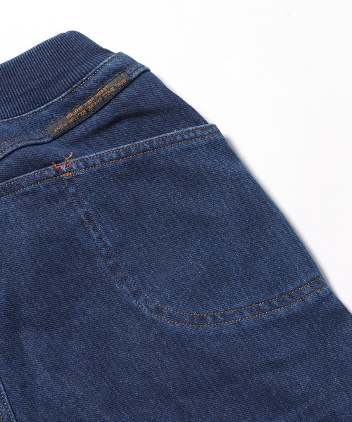F.O.KIDS（エフオーキッズ）の「F.O.KIDS/エフオーキッズ ウエストリブ付きインディゴパンツ（デニムパンツ・キッズ・ブルー/ネイビー・130/140）」の8枚目の写真