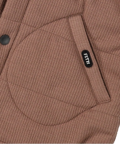 FITH(フィス)の「リブニット パデット ベスト(ベスト・キッズ・ブラウン/ホワイト/グレー/ネイビー・120/90/100/110/80)」の11枚目の写真