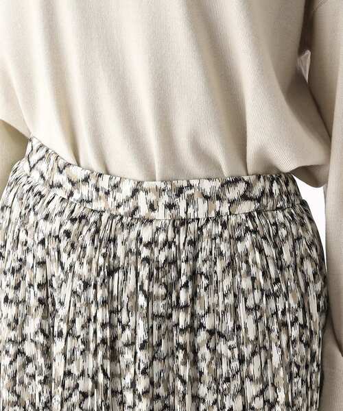 OPAQUE.CLIP（オペークドットクリップ）の「◆レオパードプリント プリーツフレアスカート（スカート・レディース・ブラウン系1/ブラウン系その他2・38/42/40/36）」の18枚目の写真