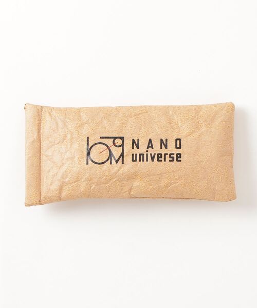 NANO universe(ナノユニバース)の「LB.03/ウェリントン型アイウェア.2(サングラス・メンズ・ブラウン/ブラック・FREE)」の4枚目の写真