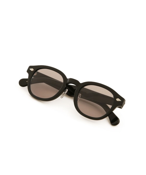 NANO universe(ナノユニバース)の「LB.03/ウェリントン型アイウェア.2(サングラス・メンズ・ブラウン/ブラック・FREE)」の2枚目の写真