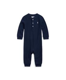 POLO RALPH LAUREN CHILDRENSWEAR（ポロ ラルフ ローレン チルドレンズウェア）の「ワッフルニット ヘンリー カバーオール（ロンパース・キッズ）」