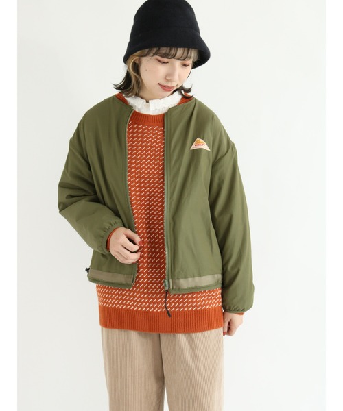 Samansa Mos2（サマンサ モスモス）の「【KELTY×SamansaMos2】バーズアイクルーネックニット（ニット/セーター・レディース・クリーム/グリーン/オレンジ/ブラック・ﾌﾘ-）」の8枚目の写真