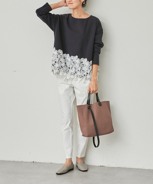 BEARDSLEY（ビアズリー）の「【Colorer./クロレ】びっくりな軽さスエードライクトートバッグ（ショルダーバッグ・レディース・モカ/ベージュ・FREE）」の13枚目の写真