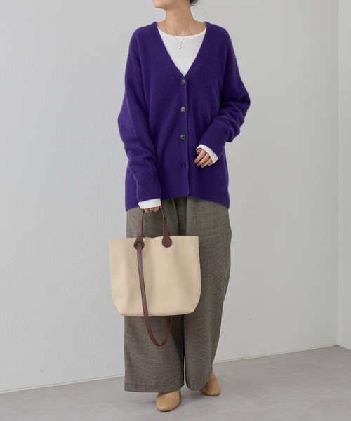 BEARDSLEY（ビアズリー）の「【Colorer./クロレ】びっくりな軽さスエードライクトートバッグ（ショルダーバッグ・レディース・モカ/ベージュ・FREE）」の17枚目の写真