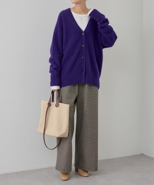 BEARDSLEY（ビアズリー）の「【Colorer./クロレ】びっくりな軽さスエードライクトートバッグ（ショルダーバッグ・レディース・モカ/ベージュ・FREE）」の19枚目の写真