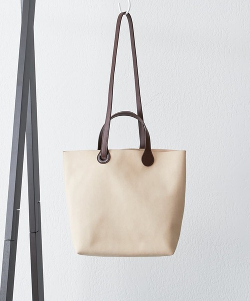 BEARDSLEY（ビアズリー）の「【Colorer./クロレ】びっくりな軽さスエードライクトートバッグ（ショルダーバッグ・レディース・モカ/ベージュ・FREE）」の20枚目の写真